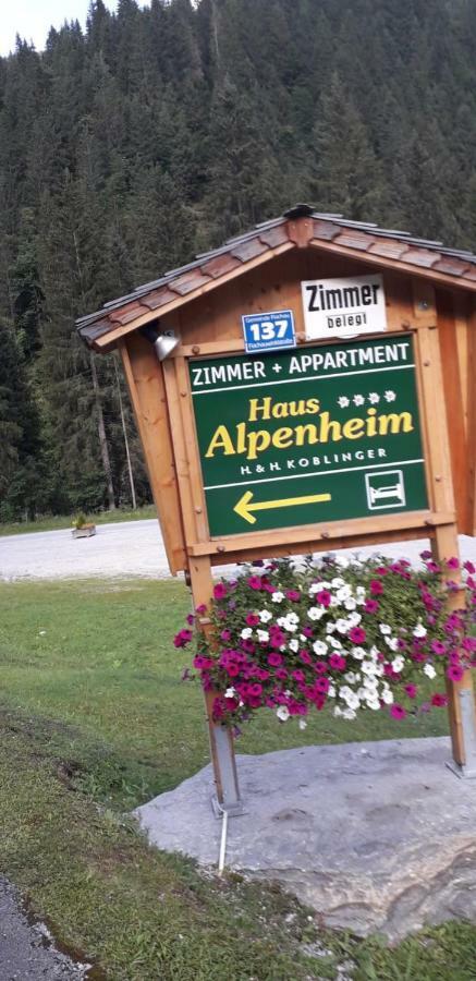 Отель Haus Alpenheim Флахау Экстерьер фото